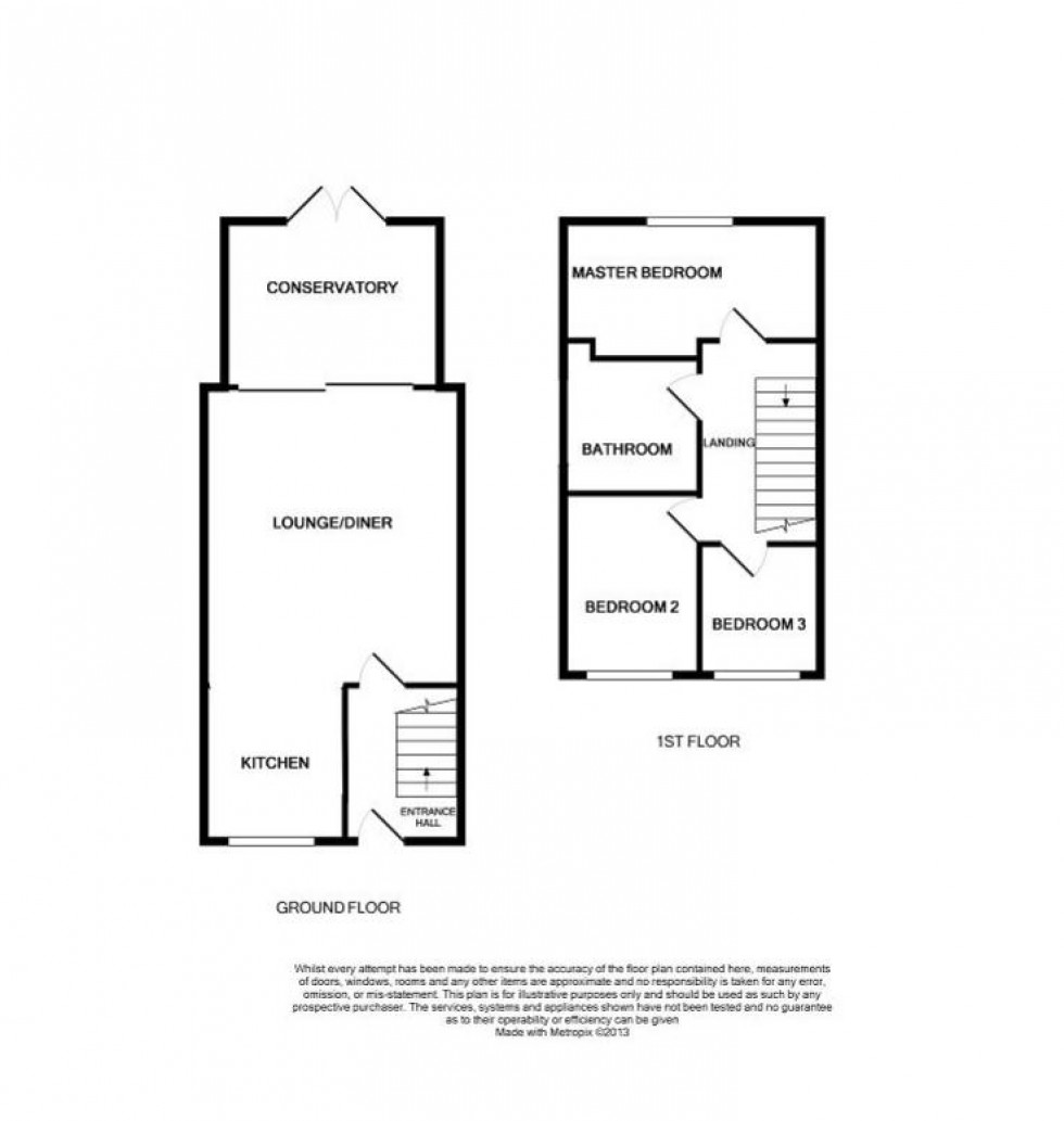 Floorplan for Sycamore Drive, East Grinstead, West Sussex, RH19